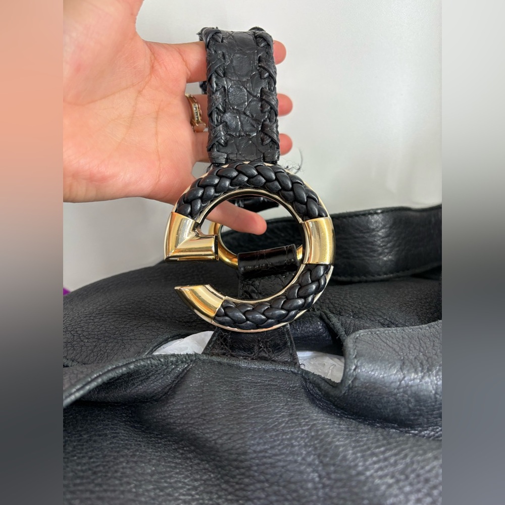 Gucci Leather Black Hand Bags Shoulder Bag - Picture 4 of 11